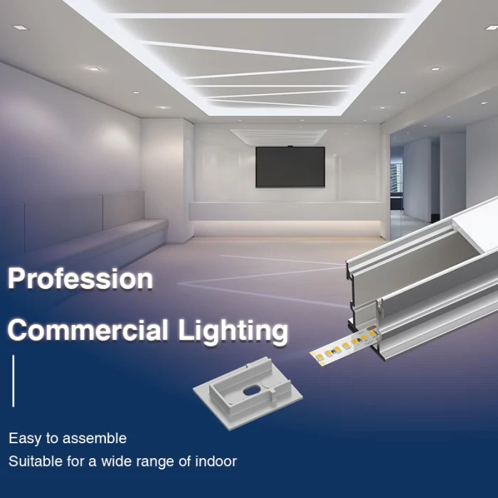 LED Aluminum Profile L2000×21.3×25.6mm - SP52-LED Aluminum Channel--02