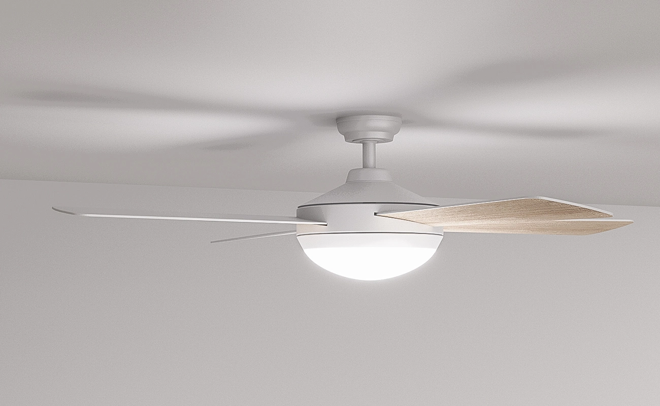 Ceiling Fans with lights - Kosoom FAN102-Remote Control Ceiling Fan With Light--02