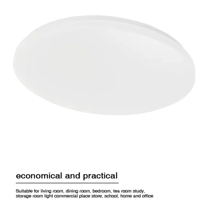CEL033 - 3000K 24W Round White - LED Ceiling Lights-Bedroom Lighting--03