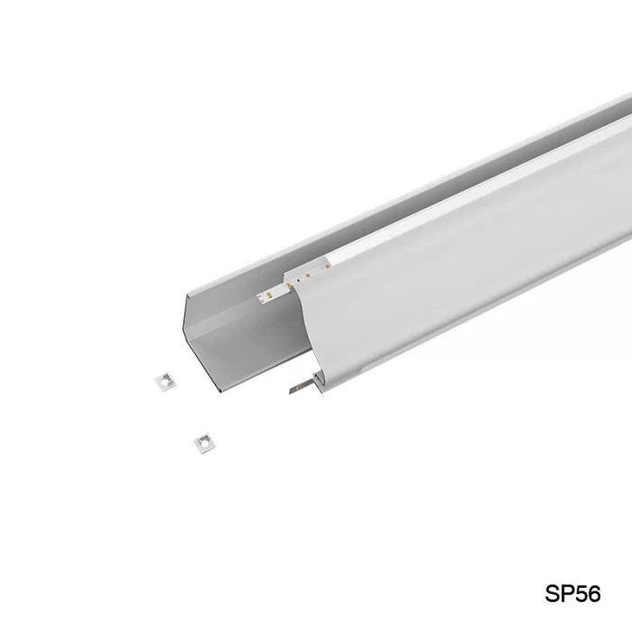 Canal LED L2000 × 69.1 × 69.1 mm - SP56-Canal LED à montage en surface - 03