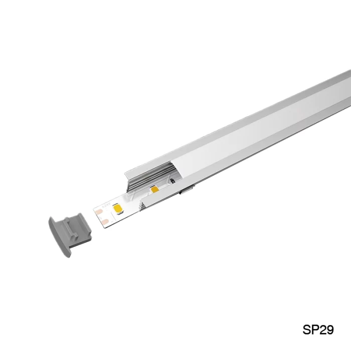 LED Aluminum Channel L2000×22×14.27mm - SP29-Recessed LED Channel--03