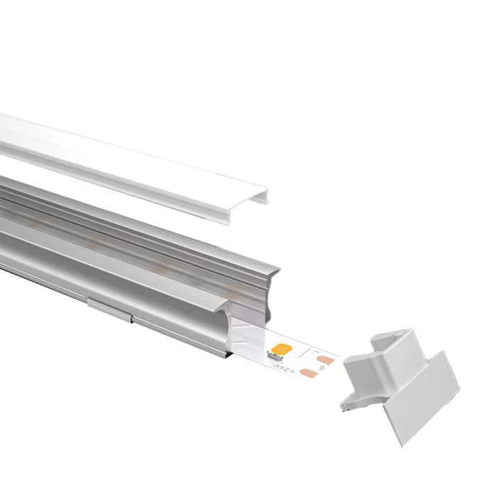 LED Aluminum Channel L2000×24.5×14.2mm - SP32-Recessed LED Channel--04