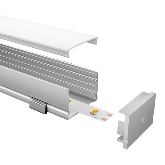 Canale LED in alluminio L2000×30×20mm - Profilo SP35-LED--04