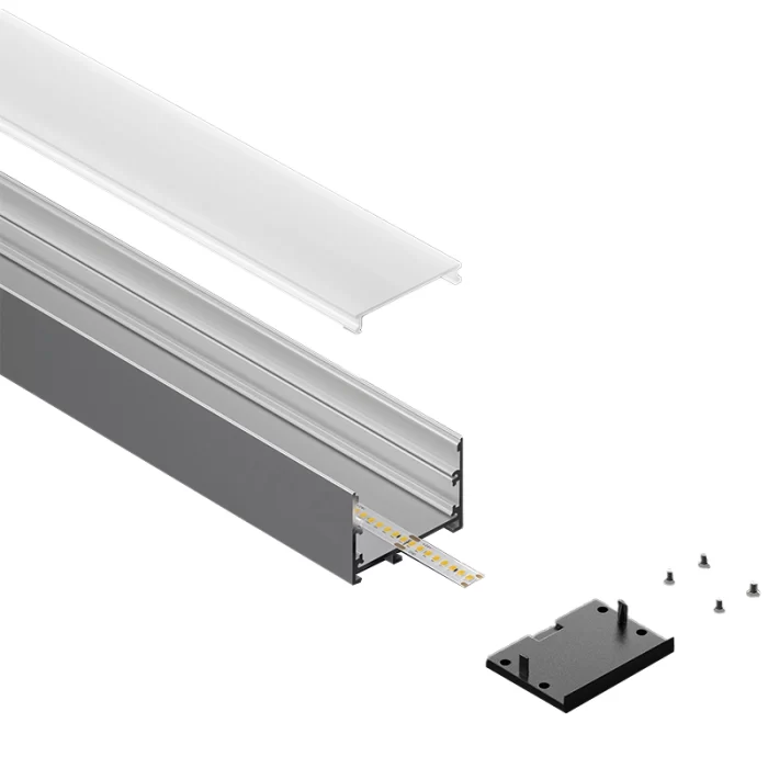 LED Aluminum Channel L2000×48.5×35mm - SP42-Ceiling LED channel--04