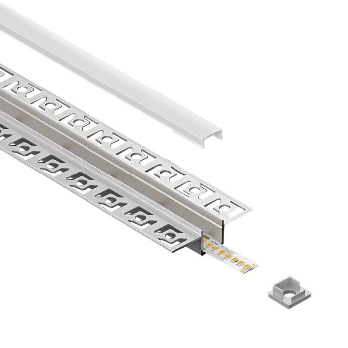 LED aliuminio kanalas L2000 × 55.5 × 14.9 mm - SP46-LED profilis--04