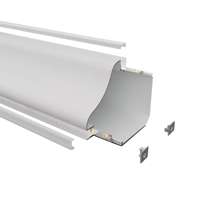 LED Channel L2000×69.1×69.1mm - SP56-Surface Mount LED Channel--04