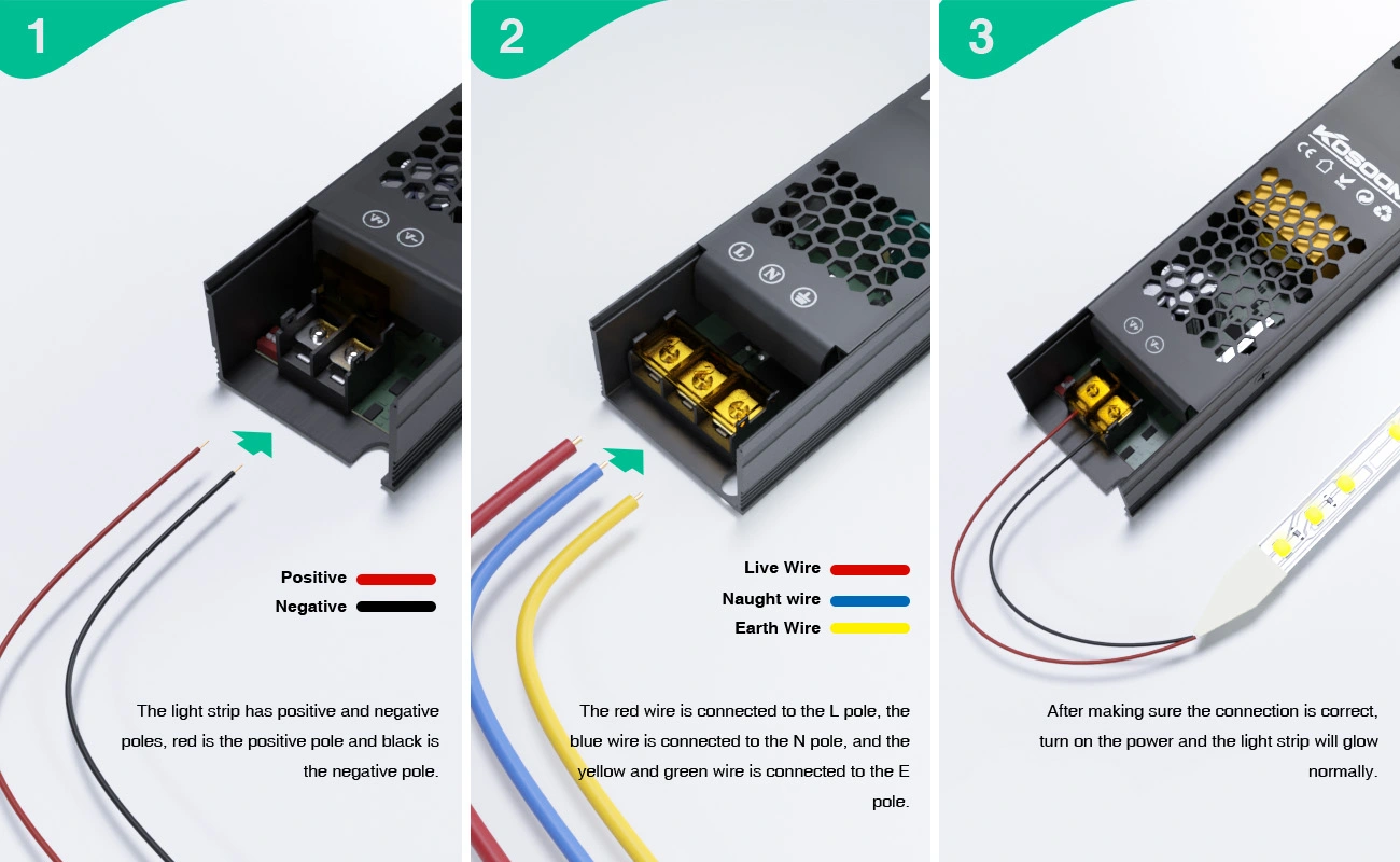 alimentatore luce led --- 04