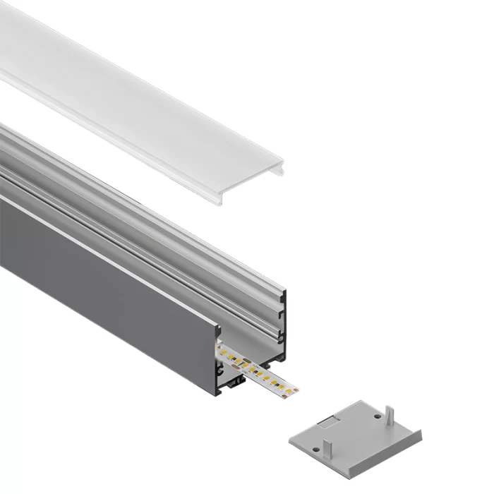 LED Aluminum Channel L2000×40×34.8mm - SP40-Ceiling LED channel--04