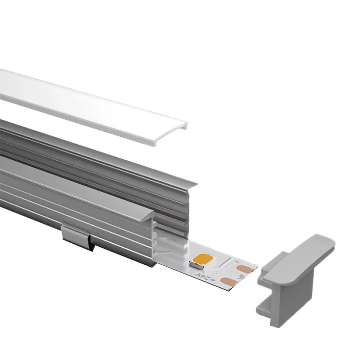 LED Aluminum Channel L2000×22×14.27mm - SP29-Ceiling LED channel--04