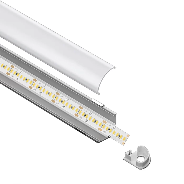 LED-profil L2000×15.8×15.8 mm - SP30-Felületre szerelhető LED-csatorna--04