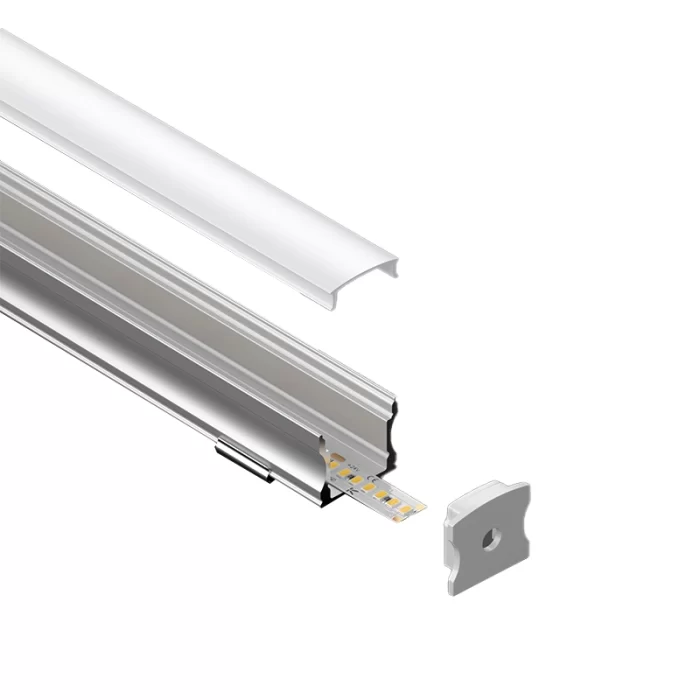 LED Aluminum Channel L2000×17.2×14.4mm - SP31-Borderless Recessed LED Channel--04