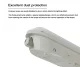एलईडी ट्राइ प्रूफ लाइट - Kosoom TF001-औद्योगिक प्रकाश--05