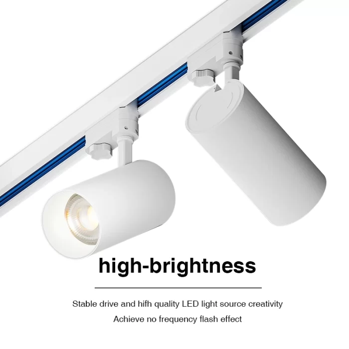 T1601B – 30W 4000K 36˚N/B Ra80 White –  Track Lights-Hallway Lighting--05