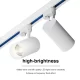 T1601B – 30W 4000K 36˚N/B Ra80 Bianco – Faretti da binario-Illuminazione corridoio--05