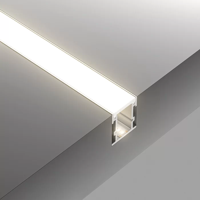 LED Aluminum Profile L2000×21.3×25.6mm - SP52-Recessed LED Channel--06