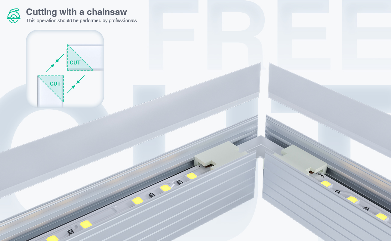 LED Profile L2000×14.2×14.3mm - SP28-Ceiling LED channel--06