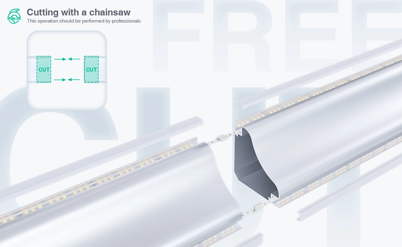 LED Channel L2000×69.1×69.1mm - SP56-LED Aluminum Channel--06