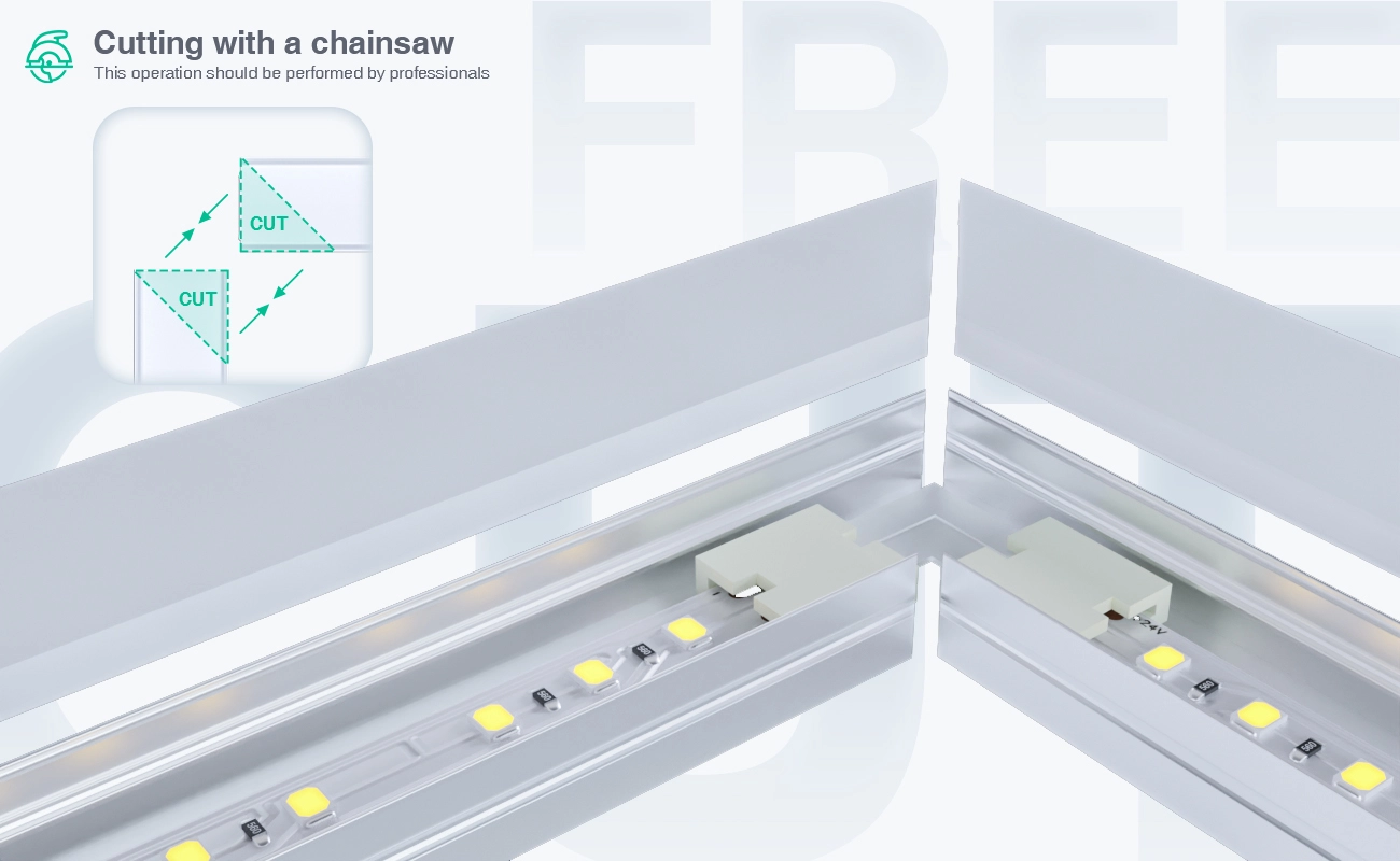 LED kanala L2000×19.7×10mm - SP58-Mugarik gabeko LED kanala--06