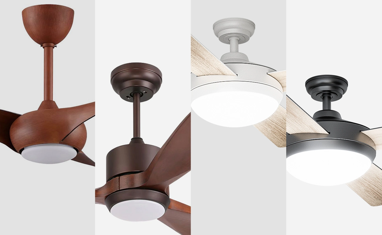 Ceiling Fans with lights - Kosoom FAN201-Living Room Ceiling Fans With Lights--06