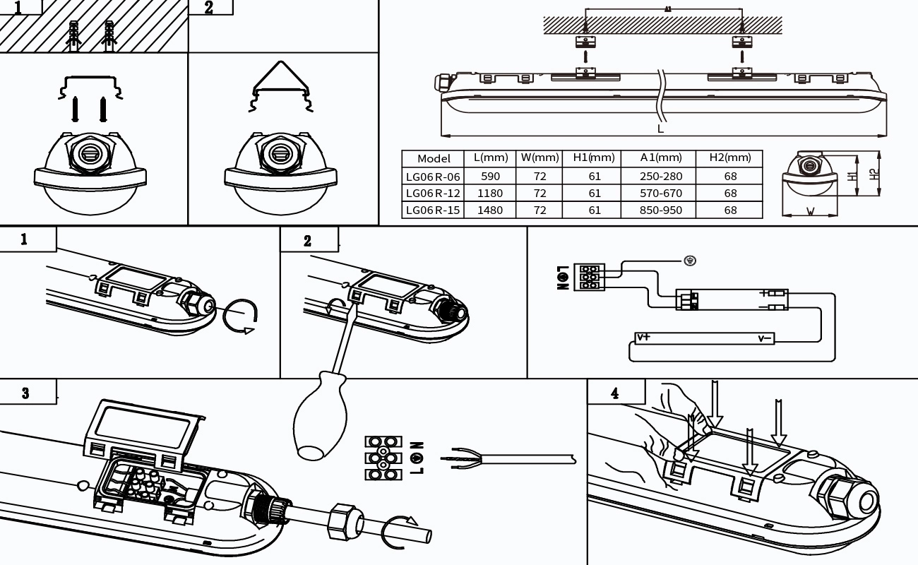 Luz LED triple prueba---06