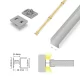 LED Aluminum Channel L2000×28.7×20.2mm - SP49-LED Aluminum Channel--07