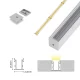 LED Aluminum Profile L2000×21.3×25.6mm - SP52-Recessed LED Channel--07