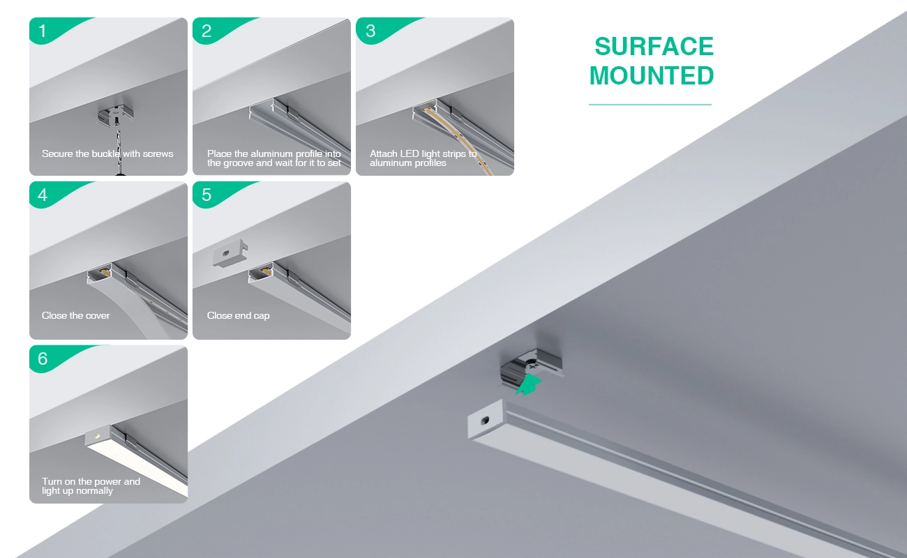 LED Channel L2000×19.7×10mm - SP58-LED Profile--07