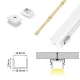 LED Aluminum Channel L2000×19.3×13mm - SP34-Borderless Recessed LED Channel--07