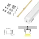 LED Aluminum Channel L2000×17.2×14.4mm - SP31-Recessed LED Channel--07