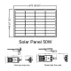 Solar street light, 190lm/w efficiency, rotating panel, IP66 waterproof-LED Flood Lights--02