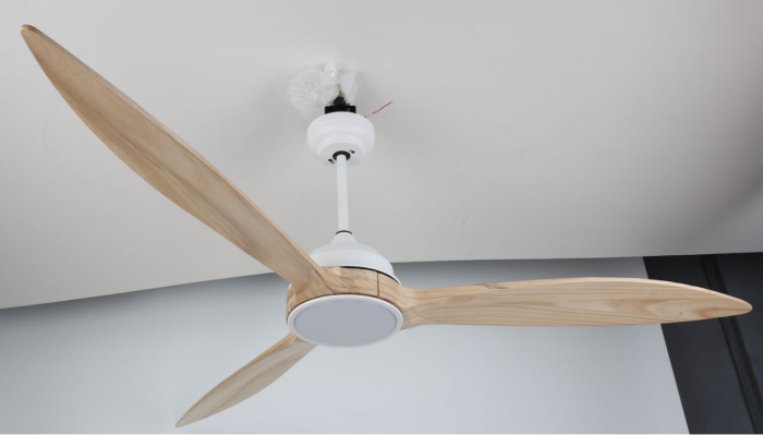 Ceiling Fan Light / Dimmable / 20W / Motor DC38W-Brown Ceiling Fan With Light--fanfan
