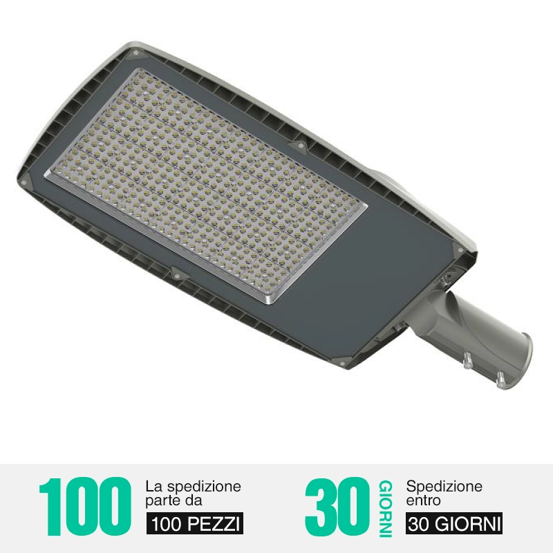 Suure tõhususega 240 W LED-tänavavalgusti mitme valgusvihunurga ja CCT-valikutega – välivalgustid – 01