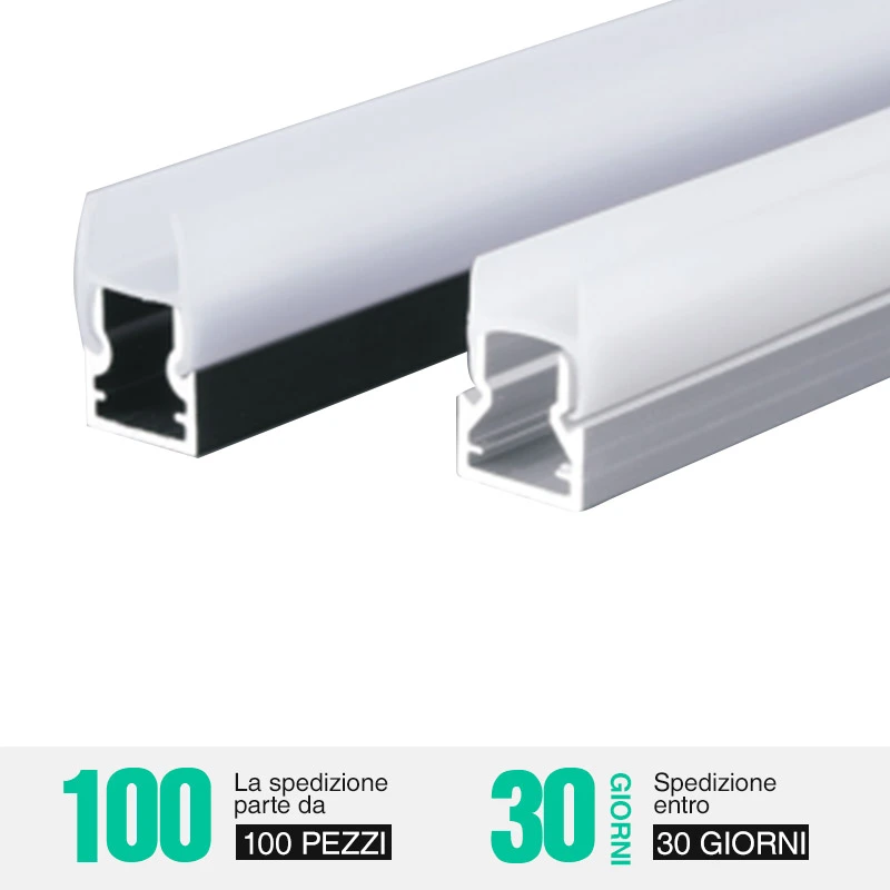 MS319 profile na angkop para sa 5mm at 8mm LED strips-Surface Mount LED Channel--01