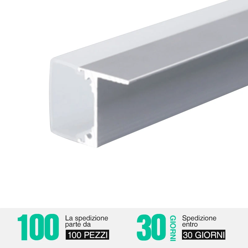 LED profile, die cast aluminum, suitable for 10mm light strips - MS493-LED Profiles--01