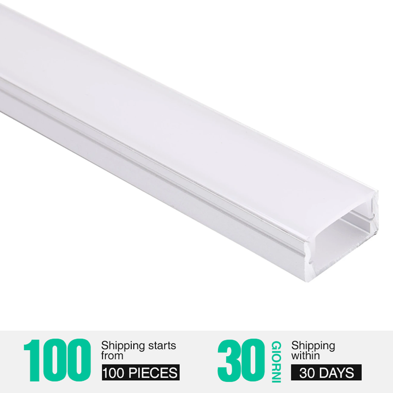 LED-profil med Diffuser - 1709-1-LED Strip Diffuser--1709 5
