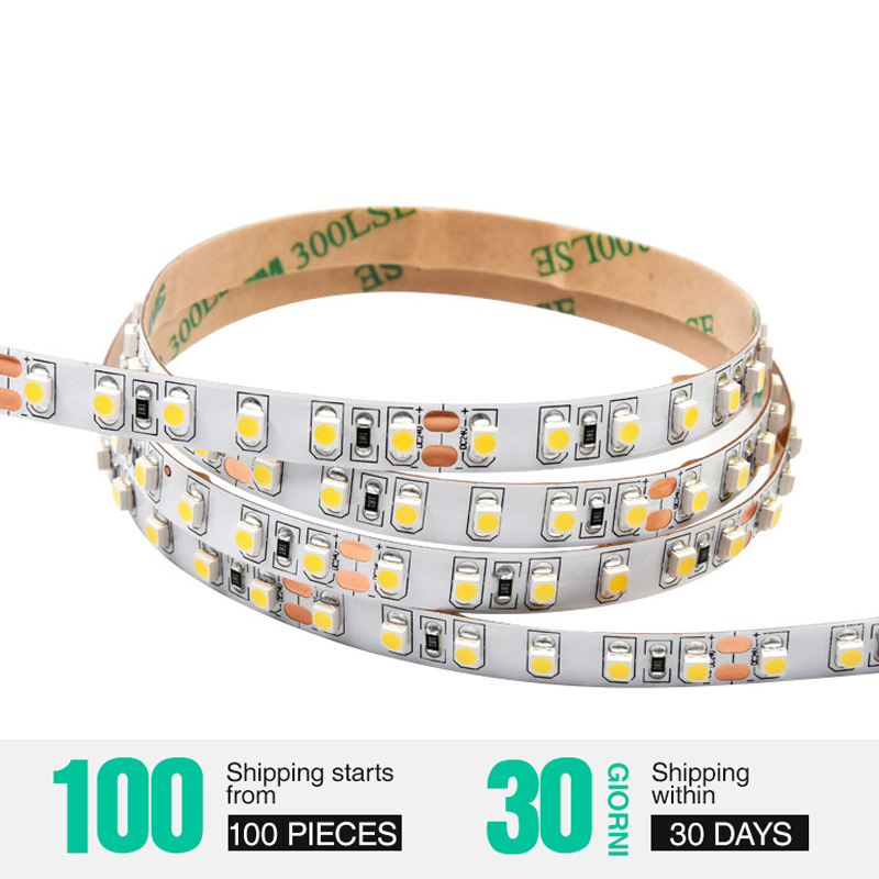 Fleksibel LED-lysstripe 120 Led/M 5m/rull klippbar tape for hjemmedekorasjon, trapper-4000k LED-lysstripe--RGB1