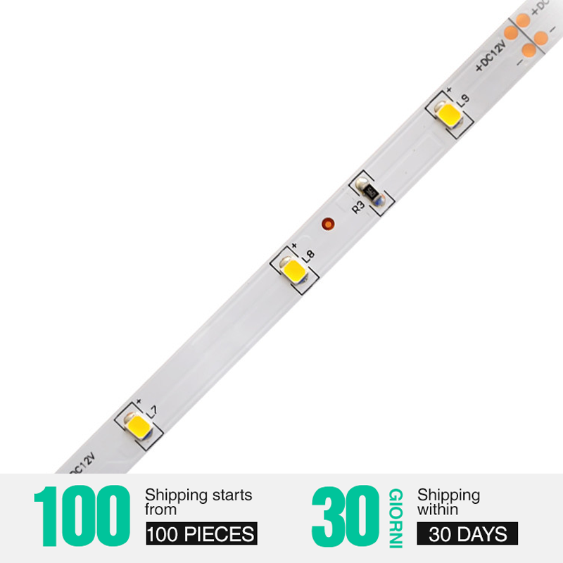 Rum ensfarvet LED Light Strip Flex 2835 12V/24V-LED Strip Lights til soveværelset--Værelse Enkelt farve LED Strip Flex 12V