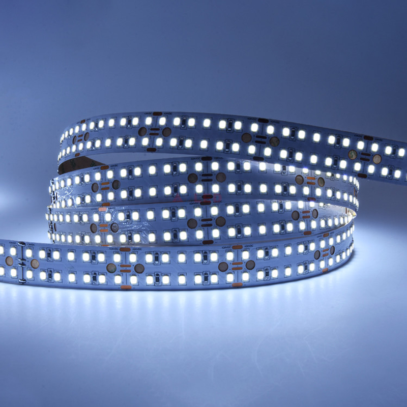 Cinta LED de doble fila de 280 LED/m Cintes de llum LED tallables--bbbbb