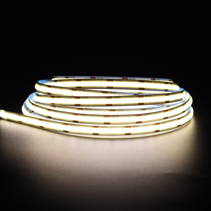 Nisuna giunzione di saldatura per 8mm PCB full roll COB LED strips-Ceiling LED Strip Lights--cobb