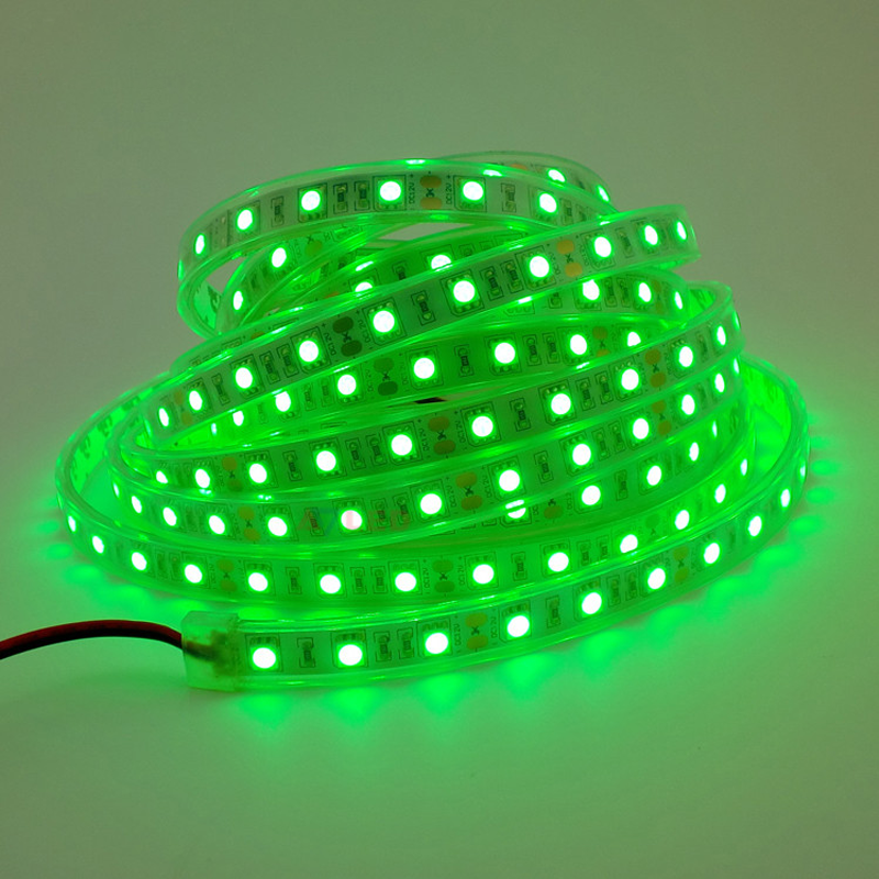 Wasserdichter LED-Lichtstreifen 12 V/24 V, warmweiß, blau, grün – wasserdichte LED-Streifenlichter – Licht