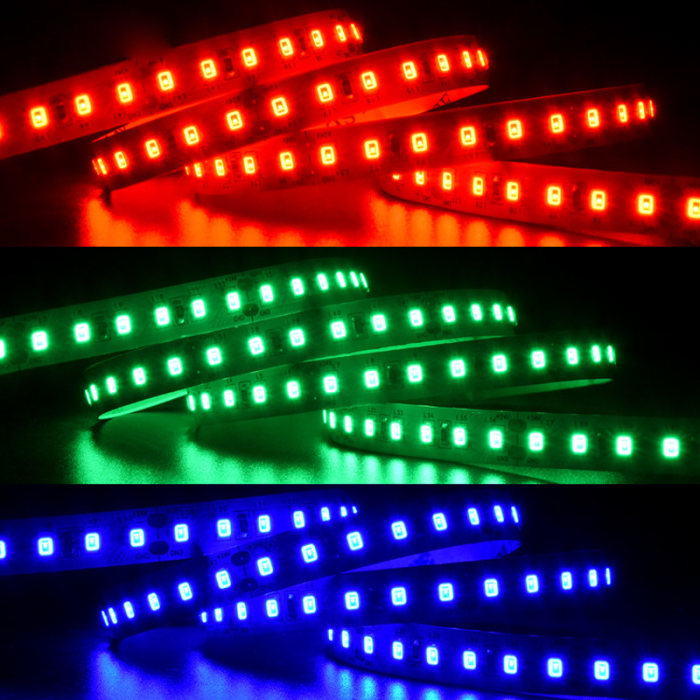 10000k Outdoor LED Light Strip Waterproof 24v, Used On Outdoor Stairs-Outdoor LED Strip Lights--rgb