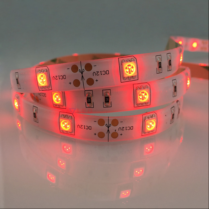 10mm ရေစိုခံ LED မီးဘား IP67 IP68၊ 7.2W၊ DC12V-ရေစိုခံ LED Strip မီးများ--rgg