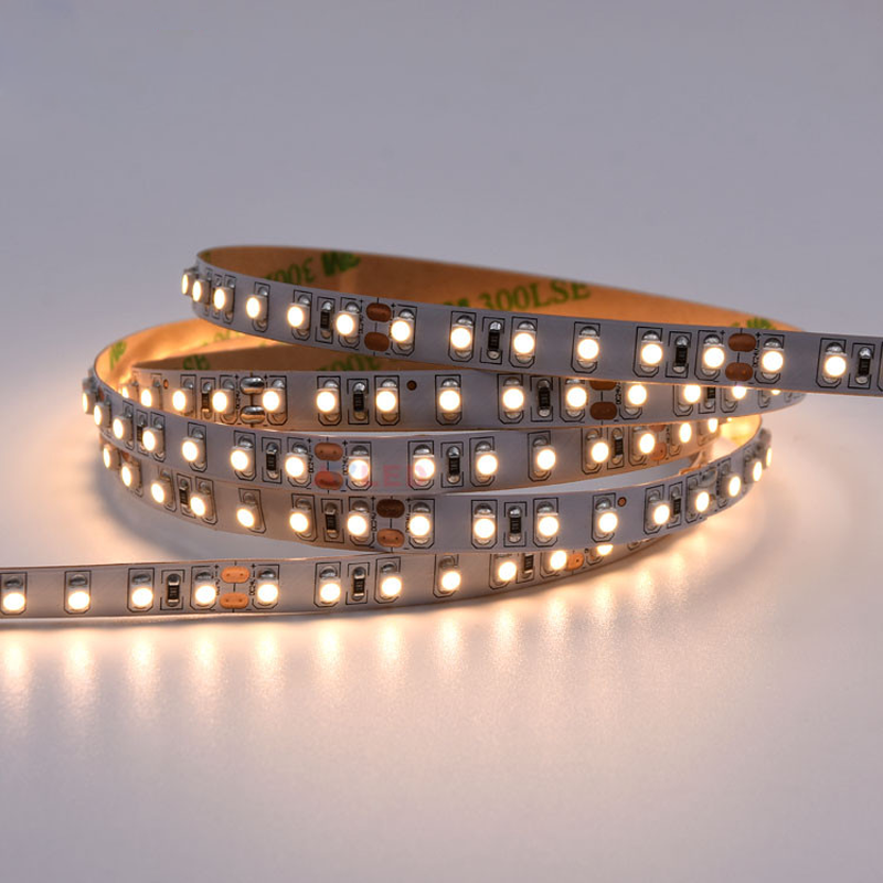 Flexible LED Light Strip 120 Led/M 5m/Roll Cuttable Tape For Home Decoration , Stairs-Waterproof LED Strip Lights--rgw