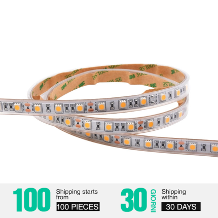 Waterproof LED Light Strip 12V/24V Warm White Blue Green-Waterproof LED Strip Lights--strip